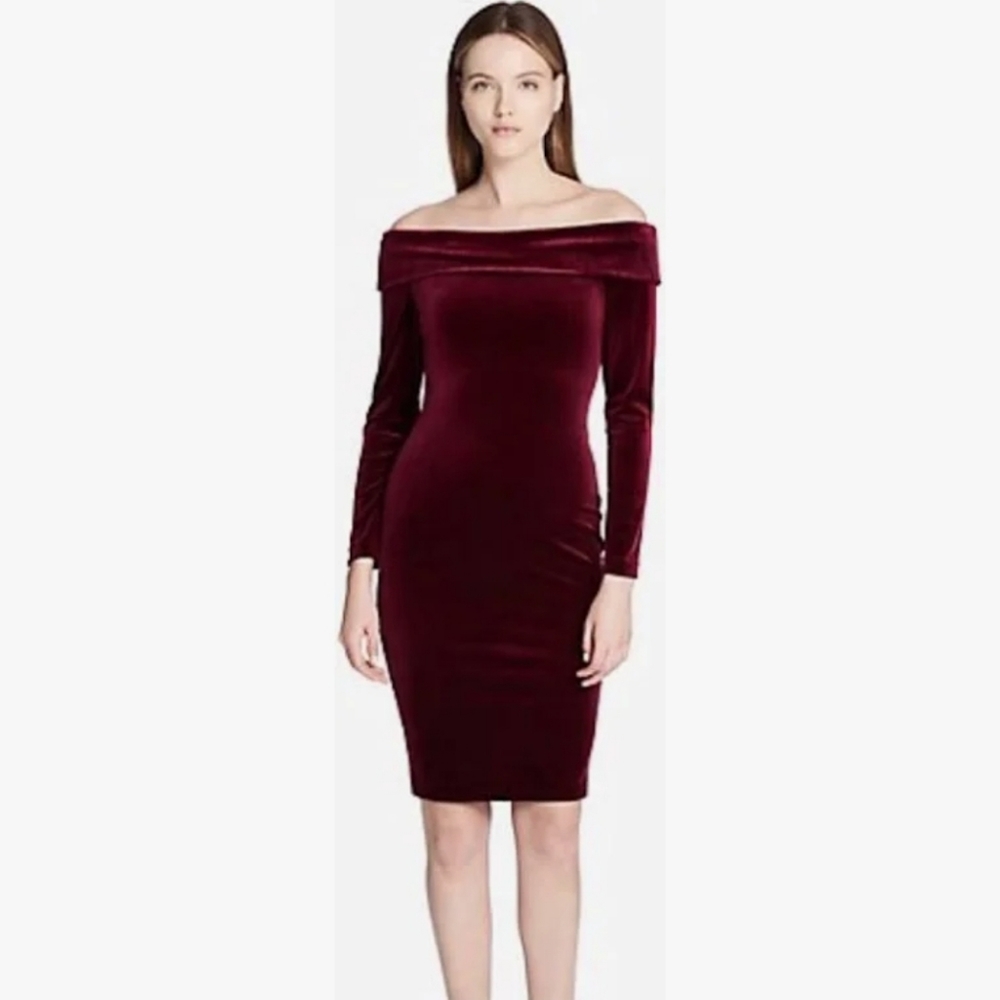 Velvet size 8 Calvin Klein strapless dress